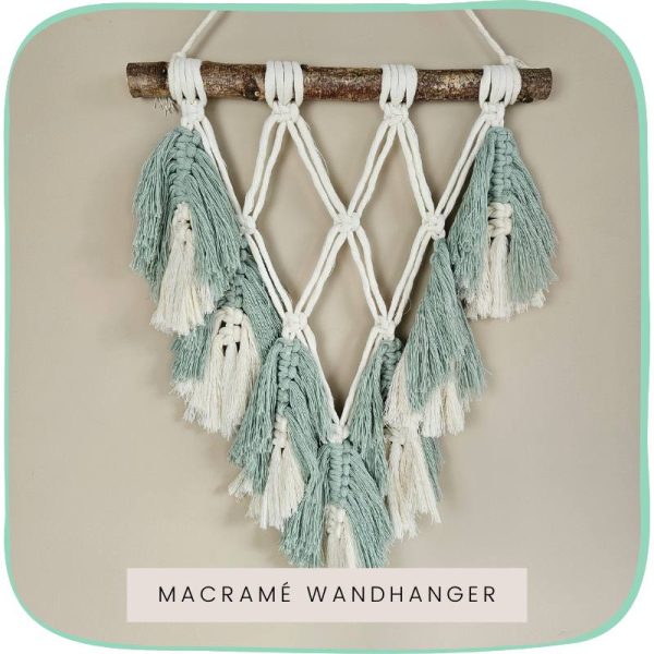 Workshop macramé wandhanger veren door Made by You Workshops